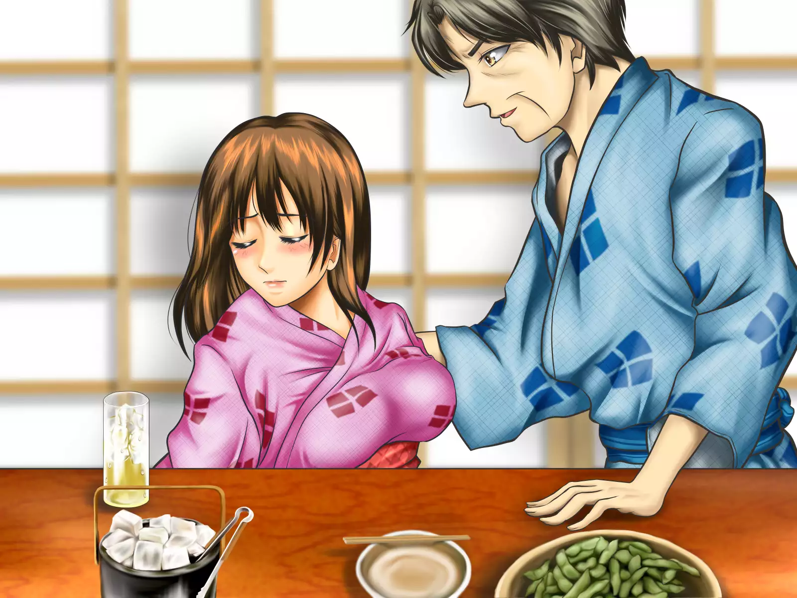 Tenjoin wa Ryoko Chu no Joji o Mite Minu Furi o Suru -Konpanion Garu & Jibun no Kanojo Hen-