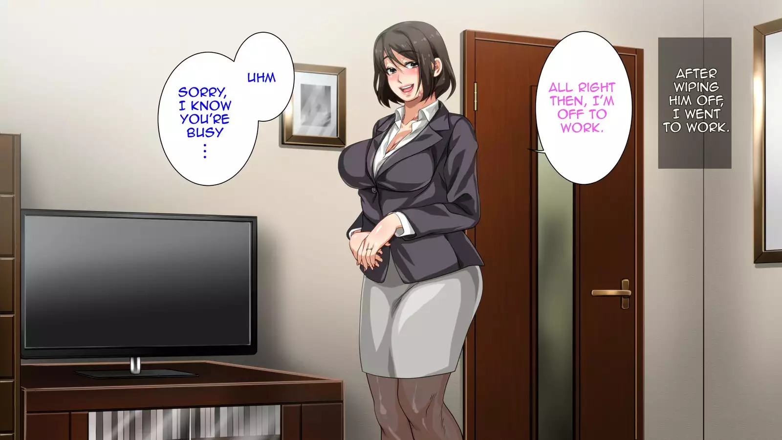 Hahaoya ni Yoru Fudeoroshi ga Gimuka Sareta Sekai | World where Cherry Popping is a Mother's Duty Part 1