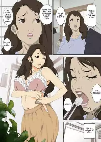 [Junk Center Kameyoko Bldg] Ryoushin ga Neteiru Shinshitsu ni Shinobikomi, Hahaoya ni Yobai o Kakeru Musuko no Hanashi [English]