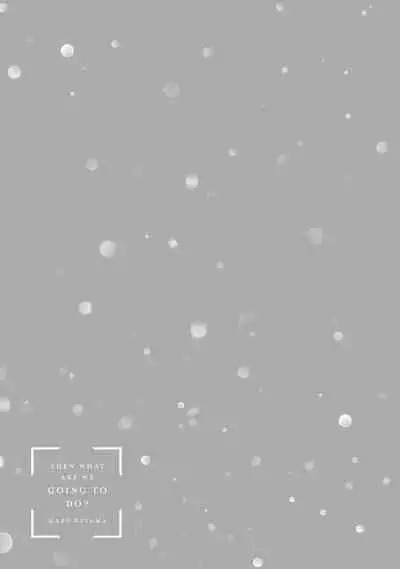 Sore jaa Kore kara Nani o Suru? - Then What Are We Going To Do?