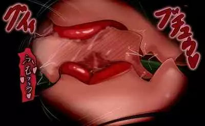 Jukuyoku no Yakata Inran Jukujo Shimai, Shonen wo Nomikomu Nikuyoku Bosei