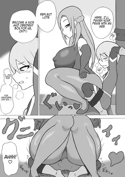 [Saga no Tame no Saga (Ratoo)] Hero Haiboku! ~Shingata Kaijin no Kyoui~ | Hero Defeat! ~The New Monster Generation Menace~ [English] [Kappasa]