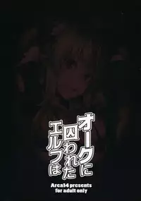 (COMIC1☆13) [Area14 (Kasei)] Orc ni Torawareta Elf wa [Chinese] [鬼畜王汉化组]
