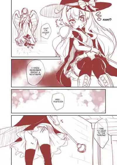 (ComicVket 1) [Fuwaten (Tenjo Ryuka)] Nobeta ga Shippai shite mo Joshinzou ni Modorenakatta Ohanashi | A story about Nobeta not returning to the Goddess Statue even though she failed (Little Witch Nobeta) [English] [aerozext]