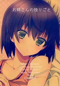 (SC2016 Winter) [Noix (Ootani Mikoto)] Onee-san no Hitorigoto (Soukyuu no Fafner Exodus) [Chinese] [塔布里斯個人漢化]