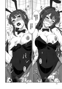 (C95) [Oretachi Misnon Ikka (Suhara Shiina)] Sasuga.. Buta Yarou ne! + Gyokusai Kakugo na Omake(bon)? -CM95- (Seishun Buta Yarou wa Bunny Girl Senpai no Yume o Minai) [Chinese] [空気系☆漢化]