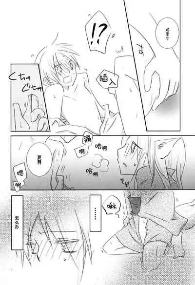 (C78) [Nanohanaan (Tomoe)] Kogitsune no Ongaeshi (Natsume's Book of Friends) [Chinese] [逃亡者x真不可视汉化组]