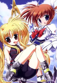 (COMIC1☆7) [STUDIO HUAN (Raidon)] Fate-chan. +Nanoha-chan. ALL FULL COLOR Soushuuhen Shinsouban (Mahou Shoujo Lyrical Nanoha) [English] [desudesu]
