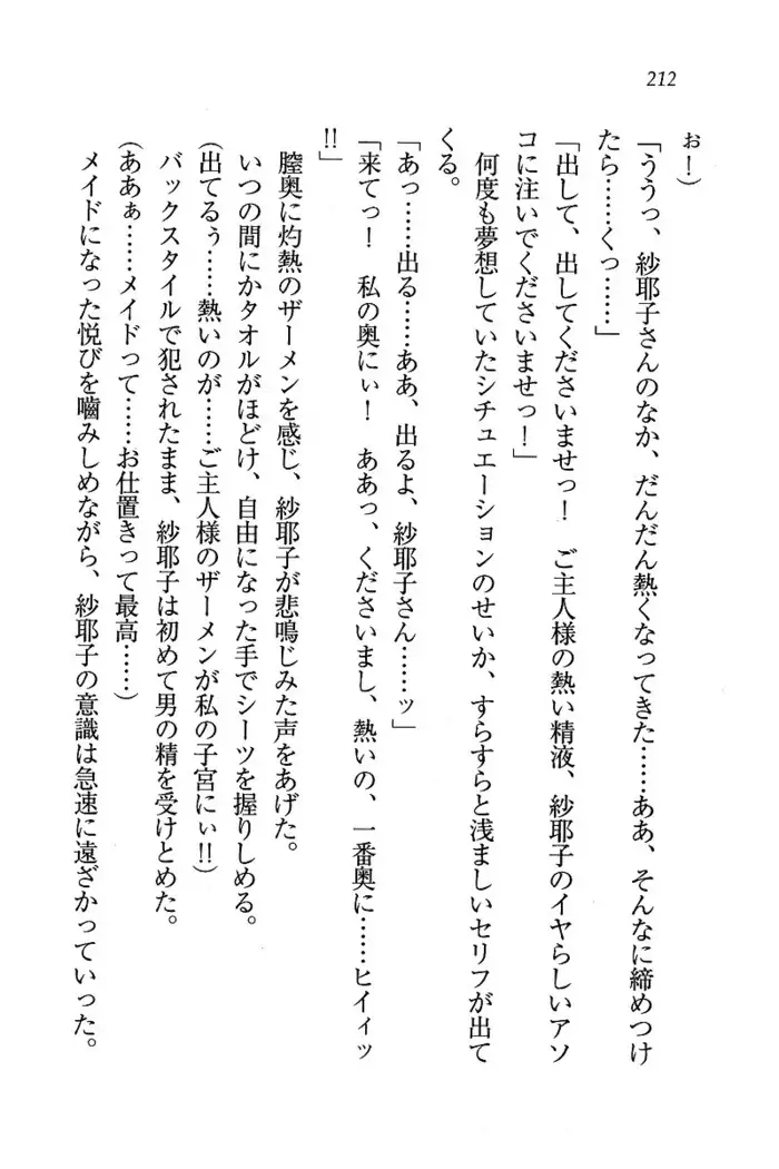 メイドなります ! ~おしおき
