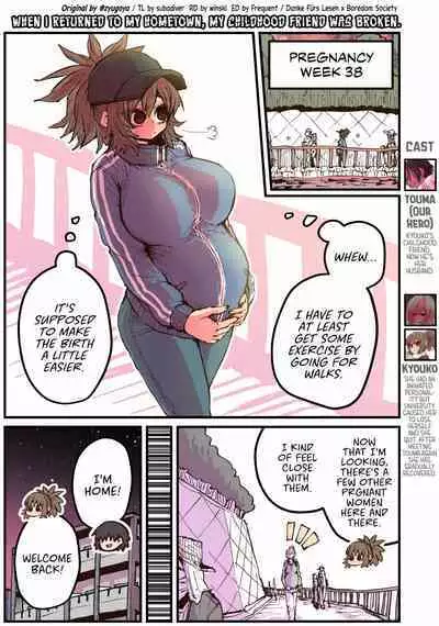 When I Returned to My Hometown, My Childhood Friend was Broken