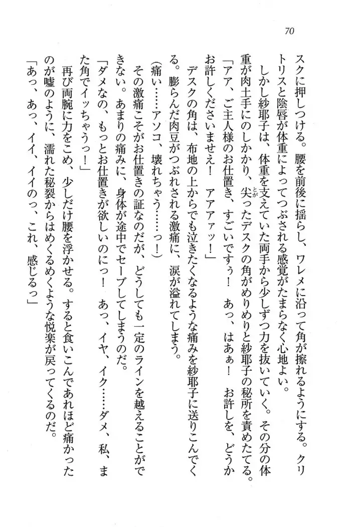 メイドなります ! ~おしおき