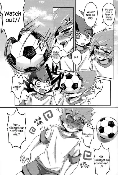 (Sennen Battle Phase 21) [Sankakukona (Hirono)] Shinyuu ga Kaze o Hikimashite (Yu-Gi-Oh! ZEXAL) [English] {Hennojin}