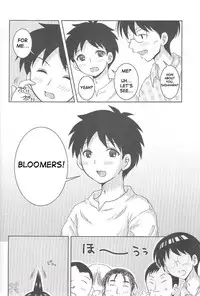 (CR37) [Toumei Tsuushin (Hanapin)] ABC Gokko II ～B wa buruma no B～ | ABC Gokko II ～B is for Bloomers～ (Genshiken) [English]