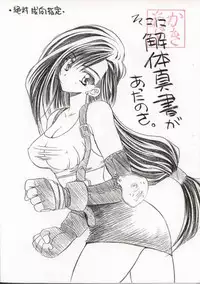 (CR31) [Yasyokutei (Akazaki Yasuma)] Soko Ni Kaitaishinsho ga Atta no sa (Final Fantasy VII)