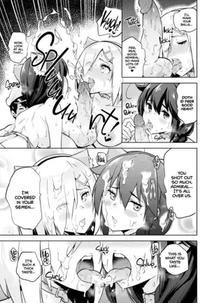 Kyouei-Mizugi na Shigure-chan to Hamakaze-san to. | Shigure and Hamakaze in Racing Swimsuits (decensored)