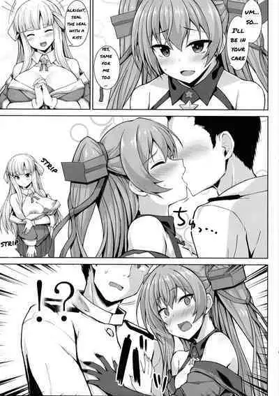 (C99) [Sirotaruto (Kami-ba Kotaru)] Sankyuu-chuu no Fletcher ni Johnston ga Kuwawatte Futari de Aka-chan o Ninshin suru Hon (Kantai Collection -KanColle-) [English]