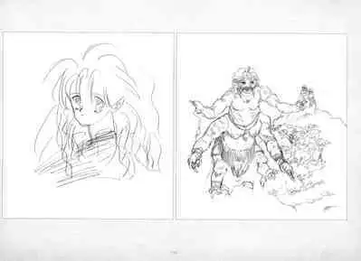 ALICESOFT ORION SCRIBBLES with CROQUIS ULTIMATE EDITION VOL.1 織音計画特別版 ラフ画集