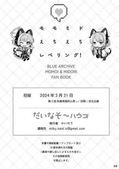 Momo Mido Echiechi Leveling!