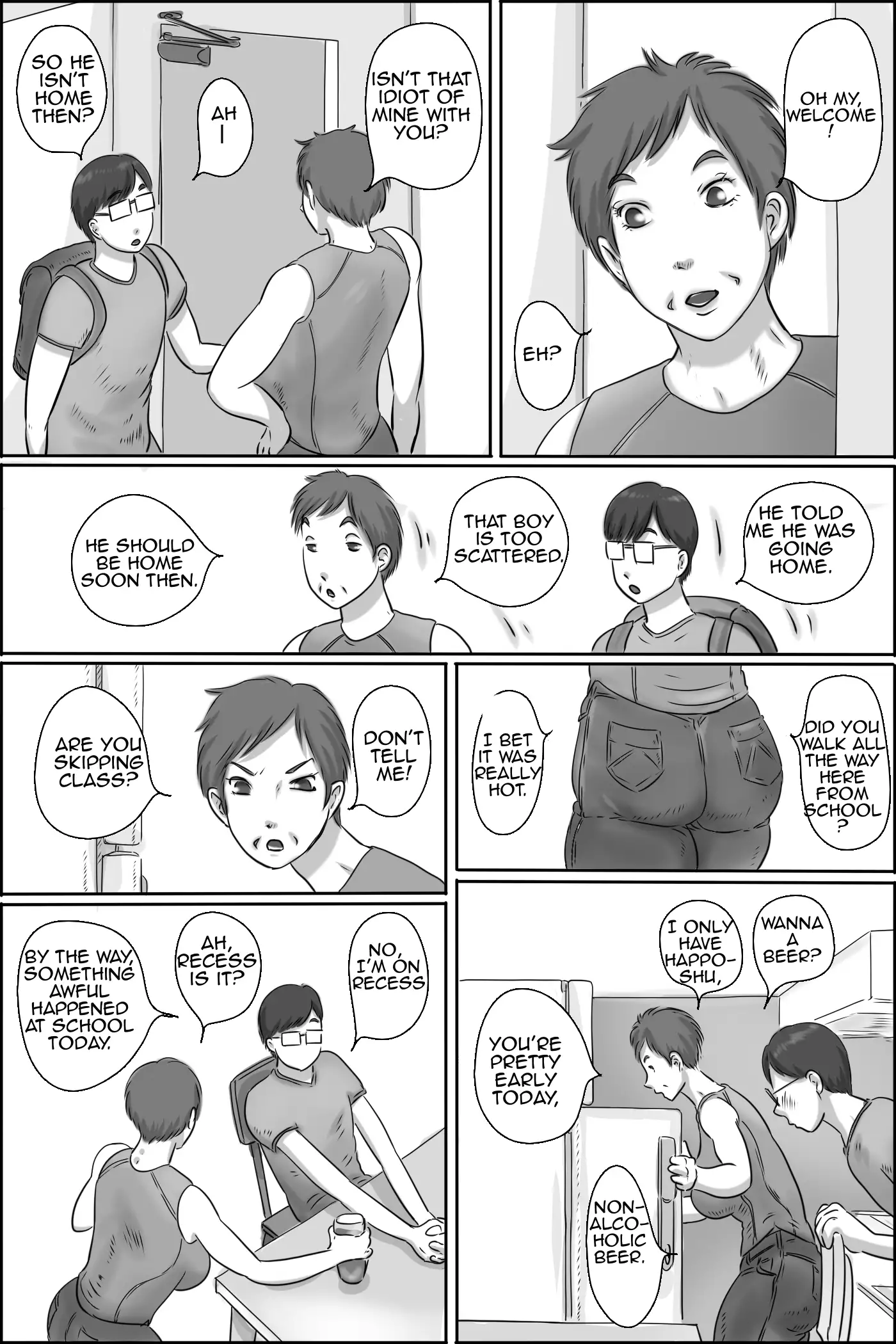 Osana Najimi no Kaa-san ni Onegai Shita Ken | Asking my Friend's Mother for a Favor