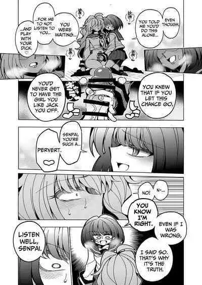 [7 Colored LED (Nekonso)] Shizuku to Shiori-Senpai ga Akuochi Futanari Kaizou Sareta node Watashi ga Shasei o Kanri Shimasu!- | Shizuku & Shiori ~It's Up to Me To Service Futanari-modified Senpai!~ [English] [Pink Glass TL]