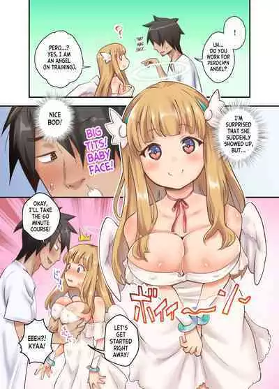 Deliheal Yondara Techigai de Dougan Kyonyuu de Muku na Tenshi-chan ga Yattekita node, Tokoton Oide Shishi Tatta w | I Sent for a Call Girl, But They Sent Me an Angel!