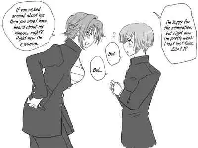 [Eroe] Seitenkango, Shinyuu to | After I got genderbend, my friend and I... [English]