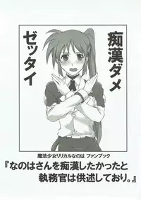 (Lyrical Magical 23) [STROLL IN THE WOODS !! (ELF)] Nanoha-san o Chikan shitakatta to Shitsumukan wa Kyoujutsu shiteori. (Mahou Shoujo Lyrical Nanoha)