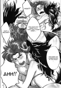 (Golden Stars 2) [g-rough (Kotatsu)] Tabechau zo!! (JoJo's Bizarre Adventure) [English] [CGrascal]