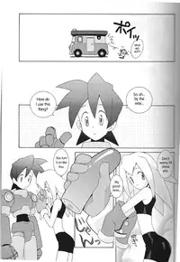 (CR21) [Bakuhatsu BRS. (B.Tarou)] Roll-chan no Kaihatsu Nikki | Roll's Development Diary (CAPSULE COMPUTER) (Rockman DASH) [English] [Writefuck]