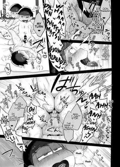 (Kahou wa Nete Matsu 20) [Nimanima Honpo (Tokiwa)] Ore no Shita ga Kyou mo Okashii!! ~24-Jikan Baku Iki 3P Secross~ | My Tongue Has Been Weird Lately ~24 hours of explosive threesome sex!!~ (Osomatsu-san) [English]