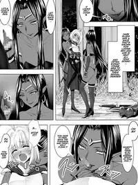 Minarai Mahoutsukai ga Hatsujouki no Dark Elf ni Mori de Souguu Shite Gyaku Rape Sarechau Ohanashi | An apprentice sorcerer encounters dark elves who are in heat in the forest and gets reverse raped