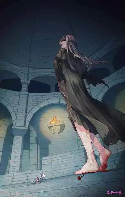 - 黑魂篝火旁的倩影