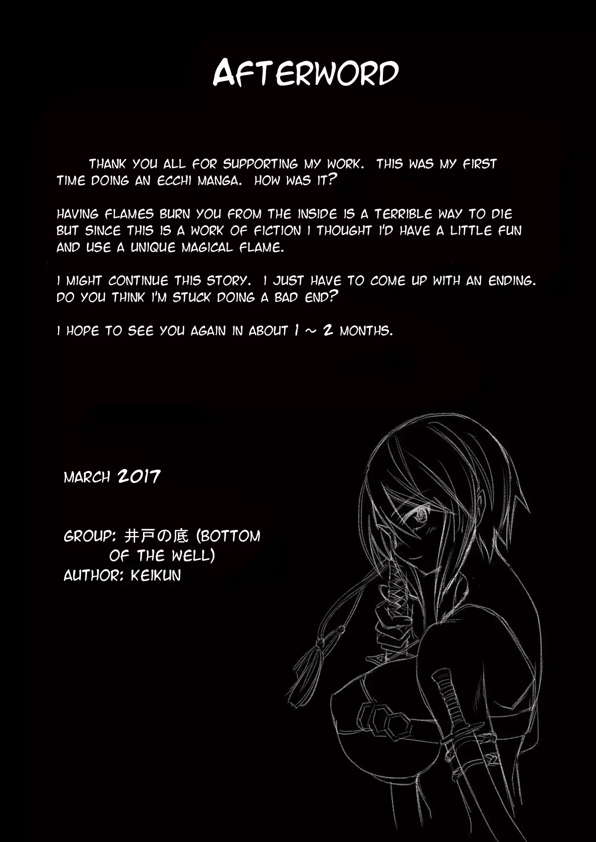 Majo no Rakujitsu -Kakei- | Witch's Final Hour ~ Fiery Execution