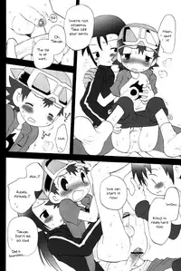 (Shota Collection 3) [KuruGuru DNA (Hoshiai Hilo)] Binrouteki Fuuin (Digimon Frontier) [English] {Shotachan}