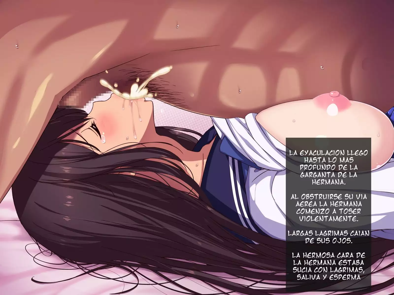 Aru Hi, Otouto ga Nozokimita no wa Furyou-tachi ni Konsui Rape Sareru Daisuki datta Ane no Sugata datta.