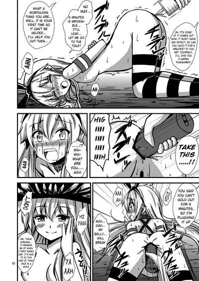 [Aiirosakura (Aikawa Ryou)] Kuubo Wo-Kyuu-chan no Shimakaze Yuri Dorei Choukyou~Senkan Re-Kyuu no Shucchou SM Choukyou Hen~|Standard Carrier Wo-Class Shimakaze's Yuri Slave Training ~Battleship Re-class Official SM Training~ (KanColle) (English) (Pangean)