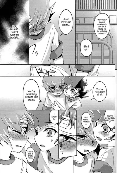 (Sennen Battle Phase 21) [Sankakukona (Hirono)] Shinyuu ga Kaze o Hikimashite (Yu-Gi-Oh! ZEXAL) [English] {Hennojin}