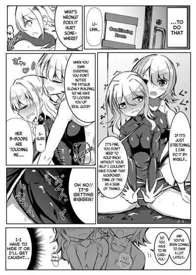 [Shimau Seisakujo (Shimau Sorine)] Futanari Onnanoko ga Kyouei Mizugi no Onee-san to Ecchi suru Hon | A Book Where a Futanari Girl Gets Naughty With an Onee-san While Wearing a Swimsuit [English] [Erokawa_senpai]
