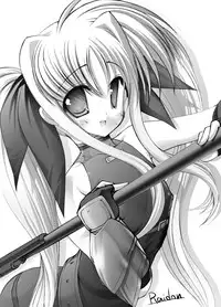 [STUDIO HUAN (Raidon)] Fate-chan. Mahiru no Rojou Choukyou Hen (Mahou Shoujo Lyrical Nanoha) [Digital]