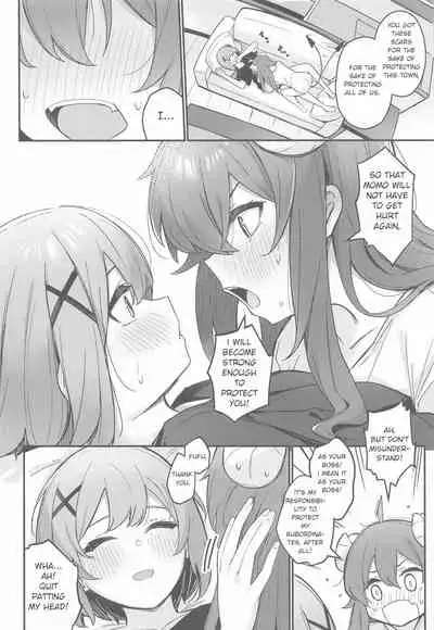 [Bochi Bochi no Ki (Borusiti)] Mazoku no Usui Sho | The Demon's Thin-book (Machikado Mazoku) [English]