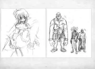 ALICESOFT ORION SCRIBBLES with CROQUIS ULTIMATE EDITION VOL.3 織音計画特別版 ラフ画集