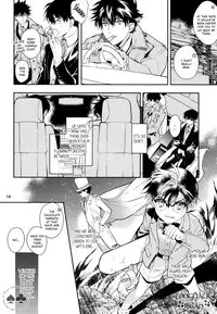 (C91) [Tetsu-Sabi (Roa)] Sora to Umi no Kyoukaisen no Hate (Detective Conan) [English] [Decensored]