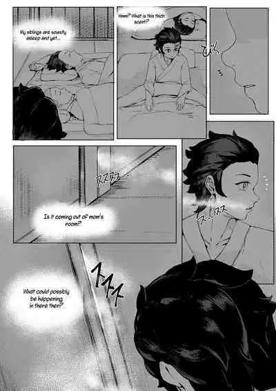 [REDchicken] Haha to Watashi (ge) | Mother and I (First Part) (Kimetsu no Yaiba) [English] [Uncle Bane]