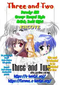 (C61) [Konpal Style (Saeki Hijiri)] Three and Two (AIR) [English] [EHCOVE]