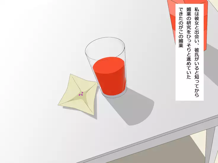 Yakugakubu Kyouju, Biyaku Netori Jikken