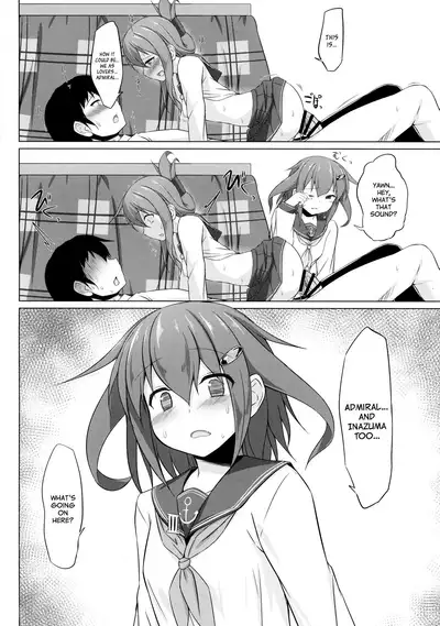 Ikazuchi to Inazuma wa Shireikan no Aka-chan ga Hoshii no desu!! | Ikazuchi and Inazuma Wants the Admiral's Babies!!
