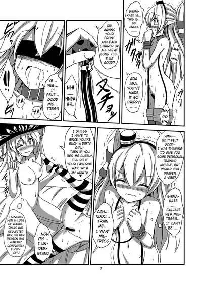 [Aiirosakura (Aikawa Ryou)] Kuubo Wo-Kyuu-chan no Amatsukaze Yuri Dorei Choukyou ~Mekakushi Shimakaze Choukyou Hen~ | Standard Carrier Wo-Class's Amatsukaze Yuri Slave Training ~Blindfolded Shimakaze Training~ (Kantai Collection) (English) (Pangean)