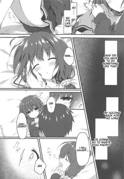 (C96) [Citron no mori (Yuzuna Hiyo)] Onii-chan no Soba ni Ite mo Ii desu ka...? | Is it okay if I stay by Onii-chan's side...? [English]