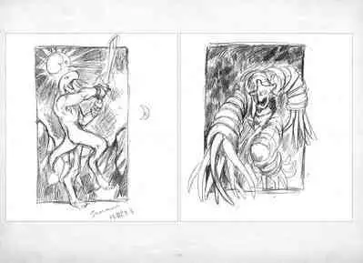 ALICESOFT ORION SCRIBBLES with CROQUIS ULTIMATE EDITION VOL.2 織音計画特別版 ラフ画集