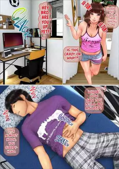 Gal na Imouto to Rusuban shite tara Kinshinsoukan ni DoHamari shita Hanashi | I was House Sitting With my Gal Little Sister, and We Ended Up Fucking Like Rabbits